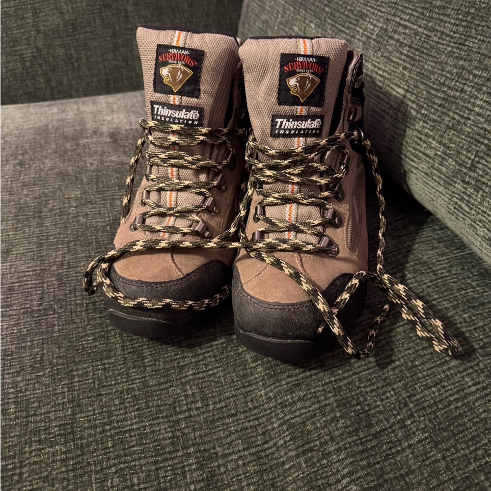 Men’s  Herman survivor Thinsulate Insulation boots size 8